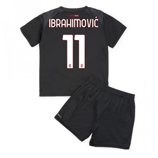 AC Milan Zlatan Ibrahimović 11 Fodboldtrøjer Hjemme Børn Kit 2022-23