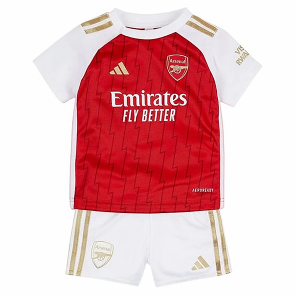 Arsenal Gabriel 6 Fodboldtrøjer Hjemme Børn Kit 2023-2024
