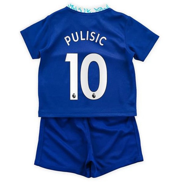Chelsea Christian Pulisic 10 Fodboldtrøjer Hjemme Børn Kit 2022-23