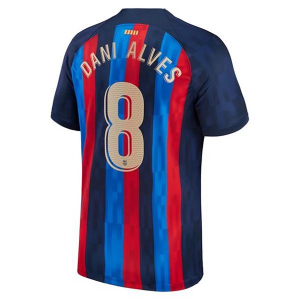 FC Barcelona Dani Alves 8 Hjemme Trøje 2022-23