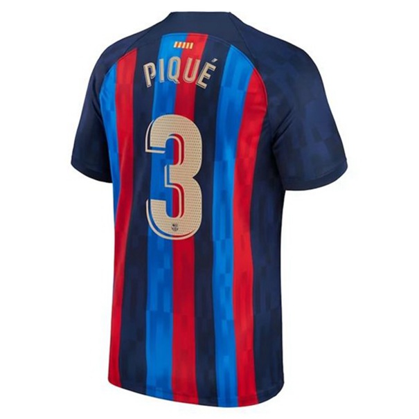 FC Barcelona Gerard Piqué 3 Hjemme Trøje 2022-23