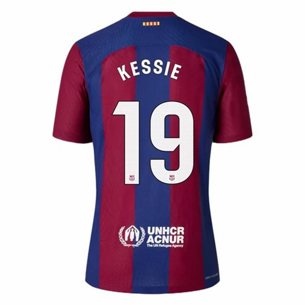 FC Barcelona Kessie 19 Hjemme Trøje 2023-2024