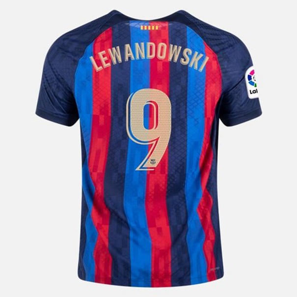 FC Barcelona Lewandowski 9 Hjemme Trøje 2022-23