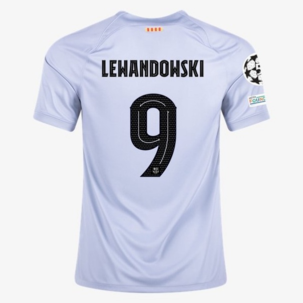 FC Barcelona Lewandowski 9 Tredje Trøje 2022-23
