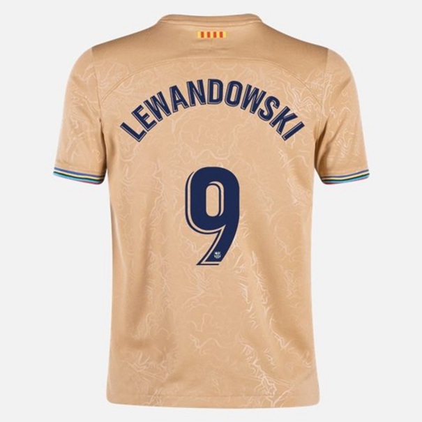 FC Barcelona Lewandowski 9 Ude Trøje 2022-23