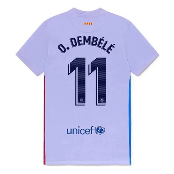 FC Barcelona O. Dembélé 11 Ude Trøje 2021 2022