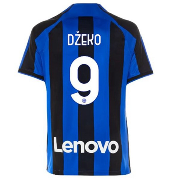 Inter Milan 2022-23 Edin Džeko 9 Hjemme Trøje