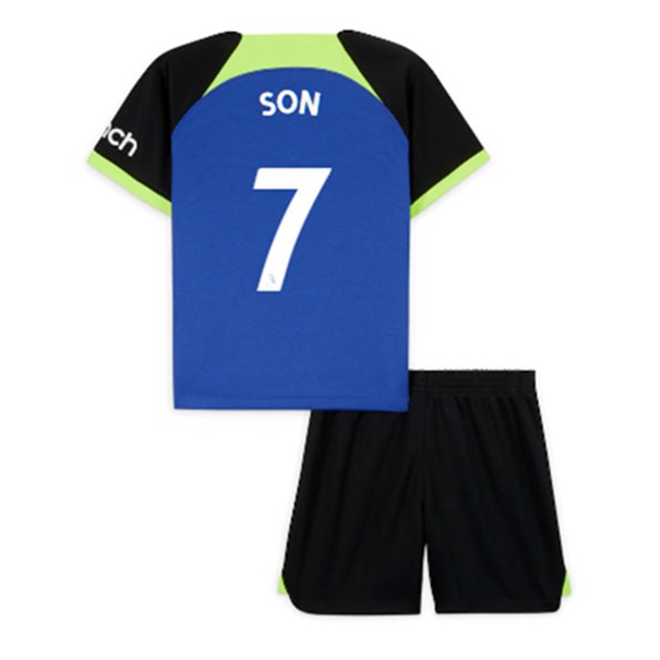 Tottenham Hotspur Son Heung-min 7 Fodboldtrøjer Ude Børn Kit 2022-23